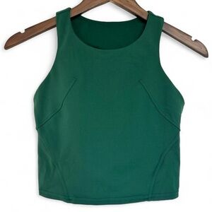 4 Lululemon Invigorate Tank Top Workout
Everglade Green Cropped Athleisure
